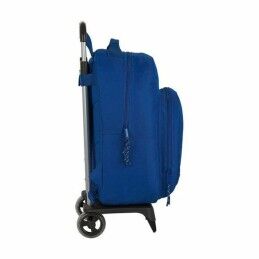 BlackFit8|Mochila Escolar com Rodas 905 BlackFit8 Oxford Azul escuro (32 x 42 x 15 cm)