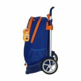 Valencia Basket|Mochila Escolar com Rodas Evolution Valencia Basket