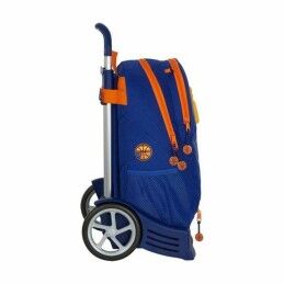 Valencia Basket|Mochila Escolar com Rodas Evolution Valencia Basket
