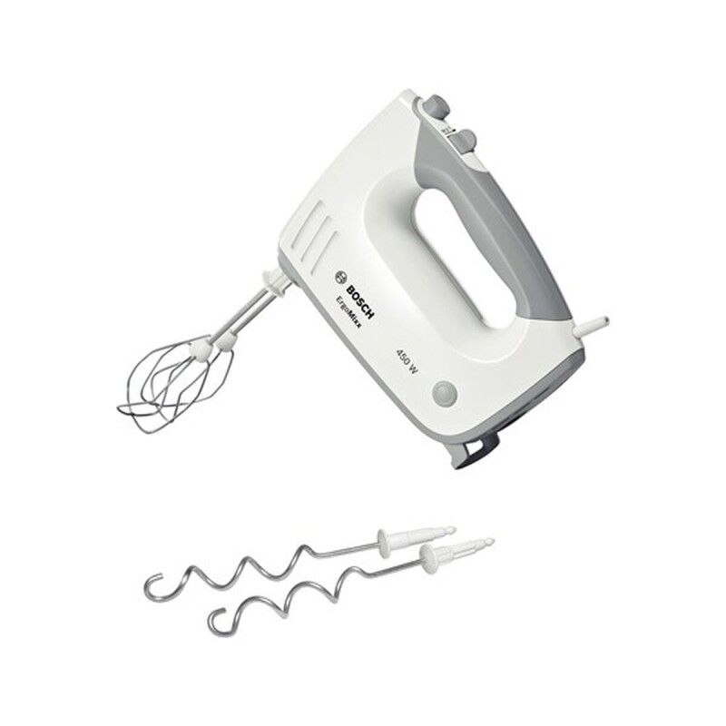 BOSCH|Batedora de Mão BOSCH MFQ36400 Branco/Cinzento 450 W BOSCH|Batedora de Mão BOSCH MFQ36400 Branco/Cinzento 450 W