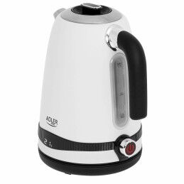 Adler|Chaleira Adler Branco Aço inoxidável 2200 W 1,7 L