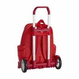 Real Sporting de Gijón|Mochila Escolar com Rodas Evolution Real Sporting de Gijón Vermelho