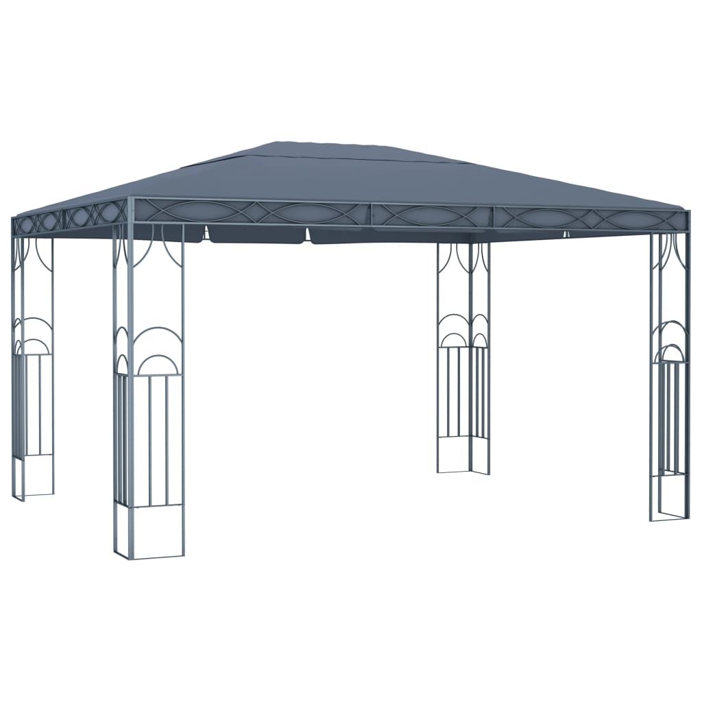 vidaXL Gazebo 400x300 cm antracite