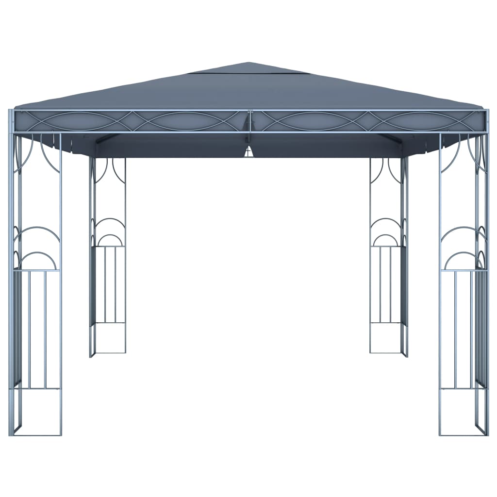 vidaXL Gazebo 400x300 cm antracite