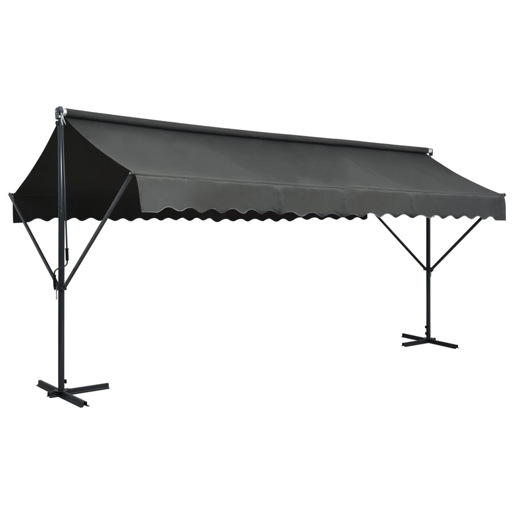 vidaXL Toldo de pé 500x300 cm antracite