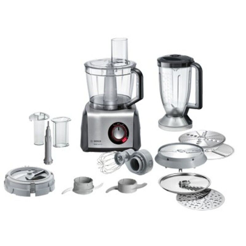 BOSCH|Robot de Cozinha BOSCH MC812M865 Preto Preto/Prateado 1250 W BOSCH|Robot de Cozinha BOSCH MC812M865 Preto Preto/Prateado 1250 W