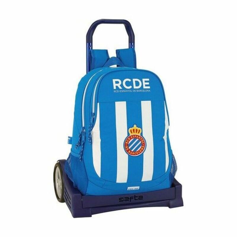 RCD Espanyol|Mochila Escolar com Rodas Evolution RCD Espanyol