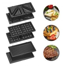 Clatronic|Sanduicheira Clatronic ST/WA 3670 Preto 800 W