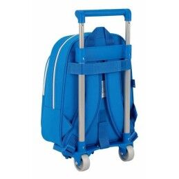 RCD Espanyol|Mochila Escolar com Rodas 705 RCD Espanyol (27 x 10 x 67 cm)