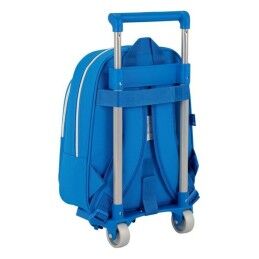 RCD Espanyol|Mochila Escolar com Rodas 705 RCD Espanyol (27 x 10 x 67 cm)