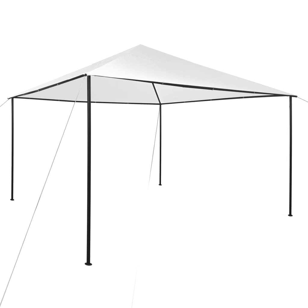 vidaXL Gazebo 4x4x3 m 180 g/m² branco