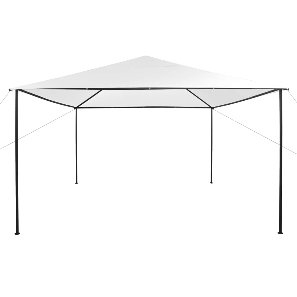 vidaXL Gazebo 4x4x3 m 180 g/m² branco