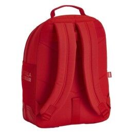 Real Sporting de Gijón|Mochila Escolar Real Sporting de Gijón Vermelho