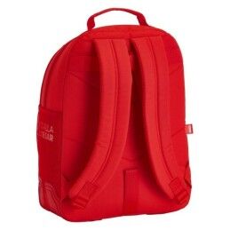 Real Sporting de Gijón|Mochila Escolar Real Sporting de Gijón Vermelho