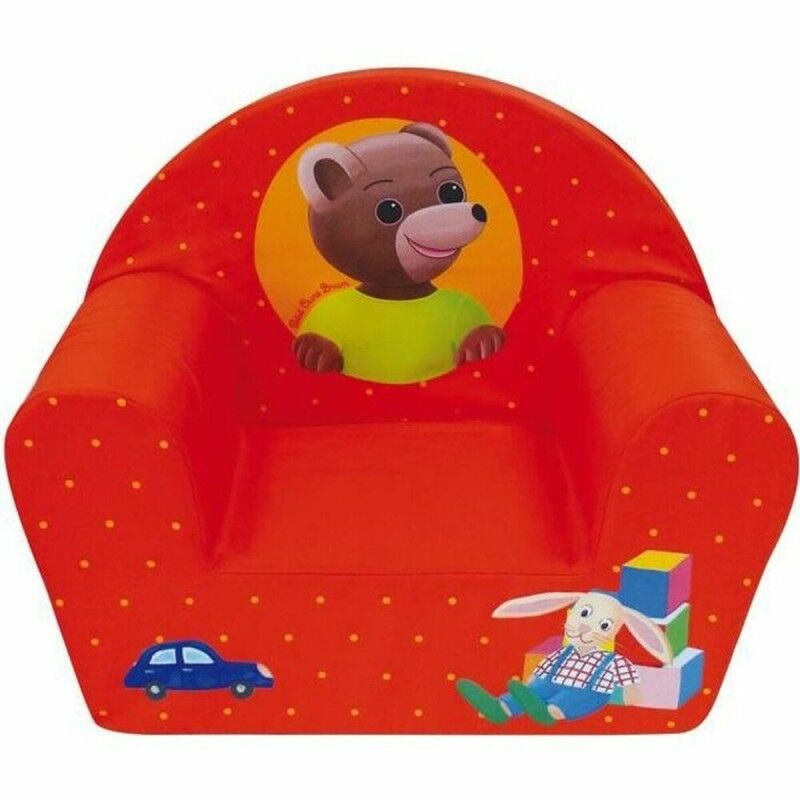 Fun House|Poltrona Infantil Fun House 712583 Urso 52 x 33 x 42 cm Vermelho Fun House|Poltrona Infantil Fun House 712583 Urso 52 x 33 x 42 cm Vermelho