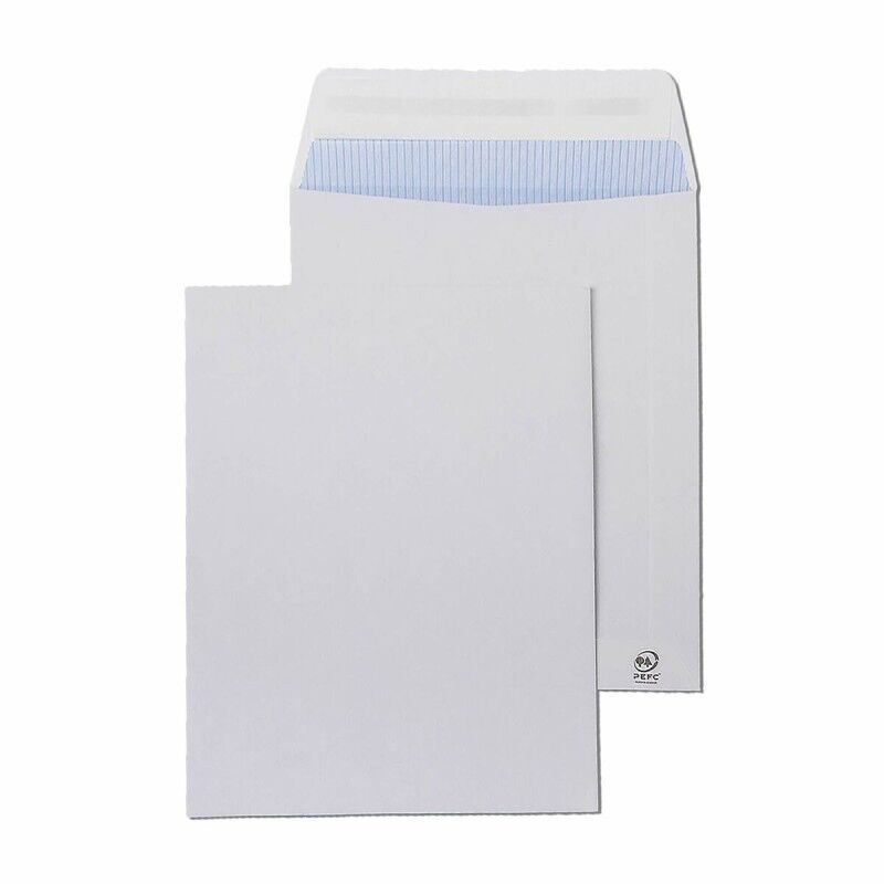 Sam|Sobre Sam DIN C4 Branco 22,9 x 32,4 cm Papel 250 Unidades Sam|Sobre Sam DIN C4 Branco 22,9 x 32,4 cm Papel 250 Unidades