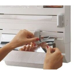 Leifheit|Suporte para Rolos de Papel de Cozinha Leifheit 25723 Branco Plástico