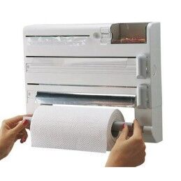 Leifheit|Suporte para Rolos de Papel de Cozinha Leifheit 25723 Branco Plástico