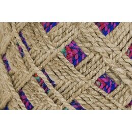 Home ESPRIT|Repousa pés Home ESPRIT Castanho Multicolor Juta 40 x 40 x 45 cm