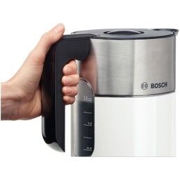 BOSCH|Chaleira BOSCH TWK8611P 2400 W Branco Cinzento Antracite plástico,acero inoxidable 2400 W 1,5 L