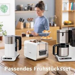 BOSCH|Chaleira BOSCH TWK8611P 2400 W Branco Cinzento Antracite plástico,acero inoxidable 2400 W 1,5 L