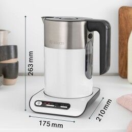 BOSCH|Chaleira BOSCH TWK8611P 2400 W Branco Cinzento Antracite plástico,acero inoxidable 2400 W 1,5 L