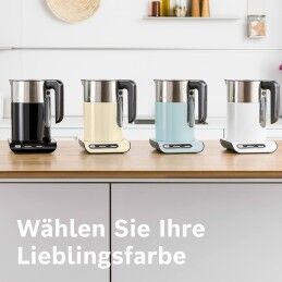 BOSCH|Chaleira BOSCH TWK8611P 2400 W Branco Cinzento Antracite plástico,acero inoxidable 2400 W 1,5 L