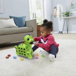Vtech|Brinquedo Interativo Vtech 35 x 13,3 x 33 cm Verde Dinossauro Brinquedo Interativo Desenho Magnético Maçã