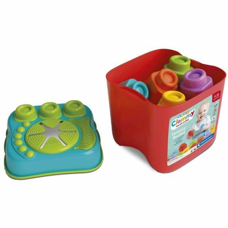 Clementoni|Conjunto de cubos Clementoni Basket 15 Peças Clementoni|Conjunto de cubos Clementoni Basket 15 Peças