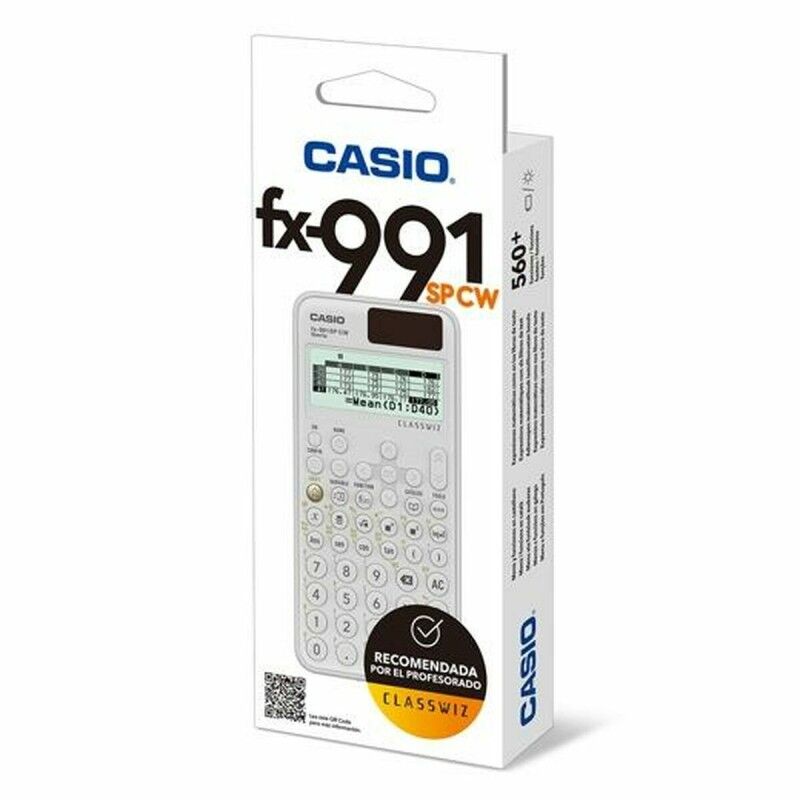 Casio|Calculadora Científica Casio Azul Branco Casio|Calculadora Científica Casio Azul Branco