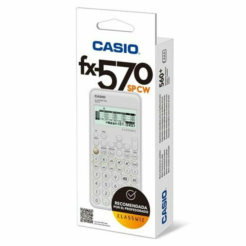 Casio|Calculadora Científica Casio Branco Casio|Calculadora Científica Casio Branco