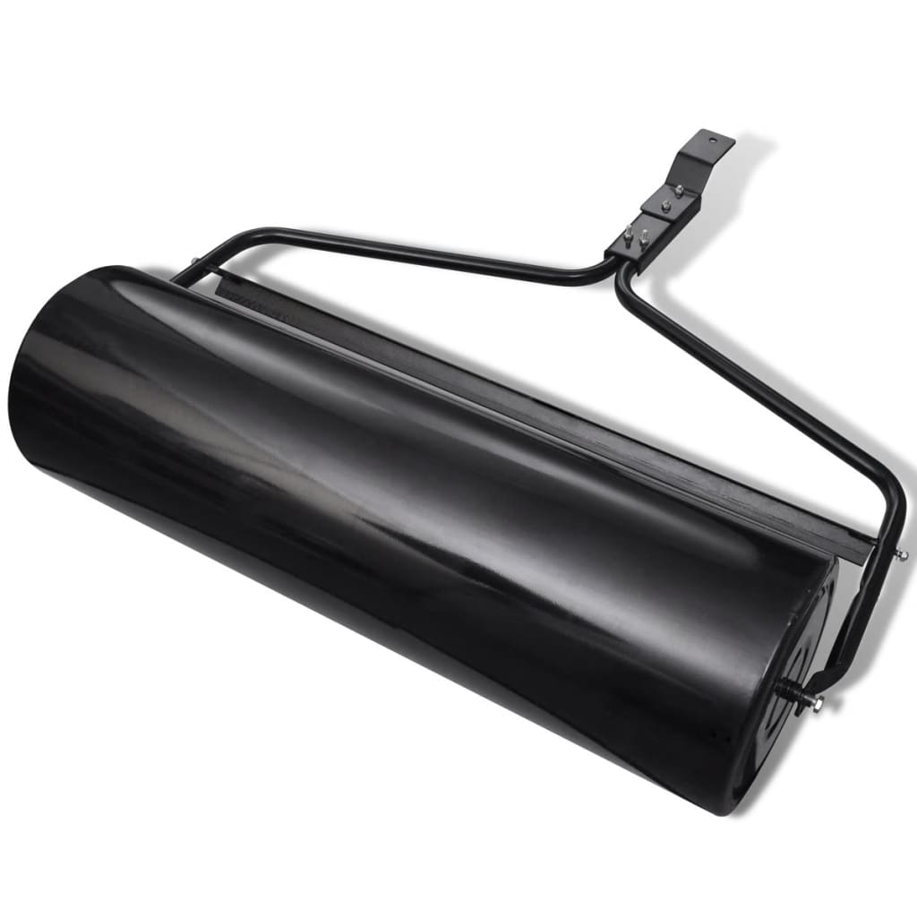 Rolo compressor para gramados Preto 68 L