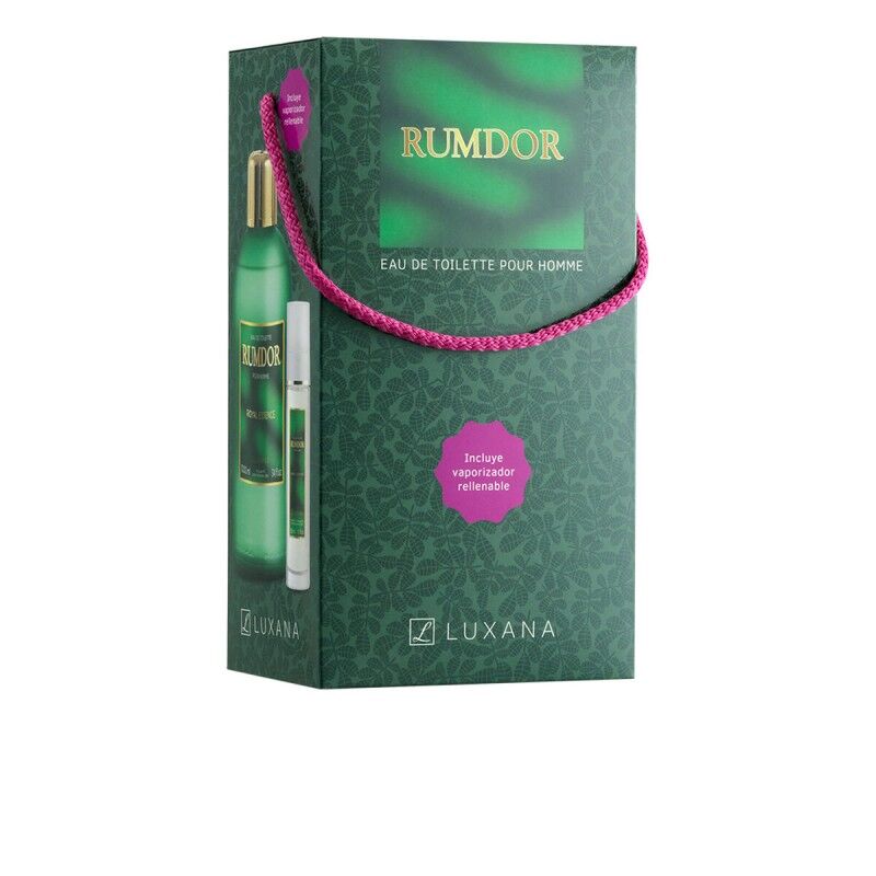 Luxana|Conjunto de Perfume Homem Luxana RUMDOR EDT 2 Peças Luxana|Conjunto de Perfume Homem Luxana RUMDOR EDT 2 Peças