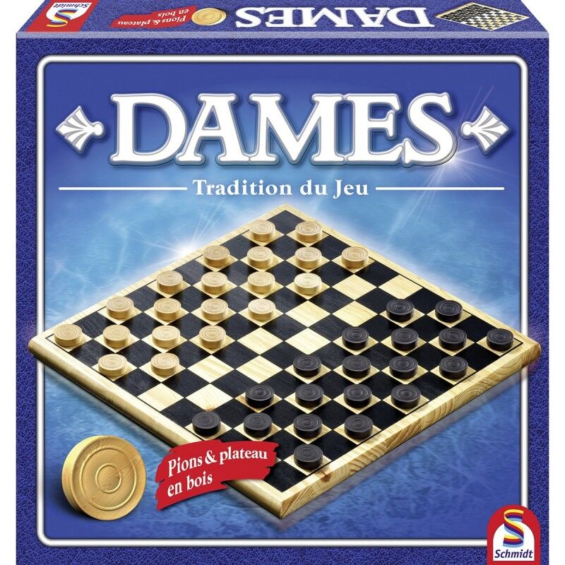 Schmidt Spiele|Fichas de Damas Schmidt Spiele Ladies wood tradition