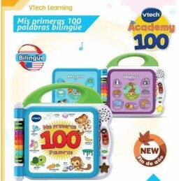 Vtech|Livro interativo infantil Vtech  Mis primeras 100 palabras