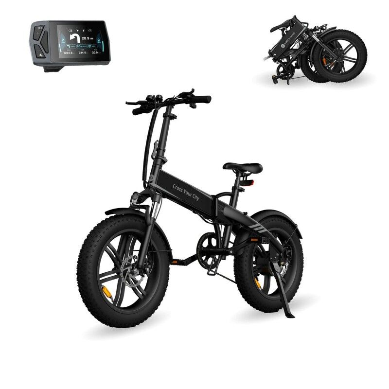 A Dece Oasis|Bicicleta Elétrica A Dece Oasis A20F Preto 250 W 14500 mAh