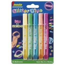Imedio|Cola Imedio Brilha no Escuro Multicolor 10 ml