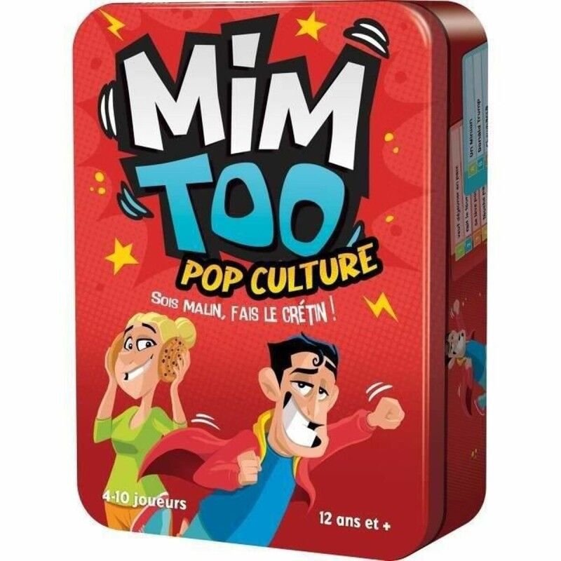 Asmodee|Jogo de habilidade Asmodee Mimtoo: Pop Culture Asmodee|Jogo de habilidade Asmodee Mimtoo: Pop Culture