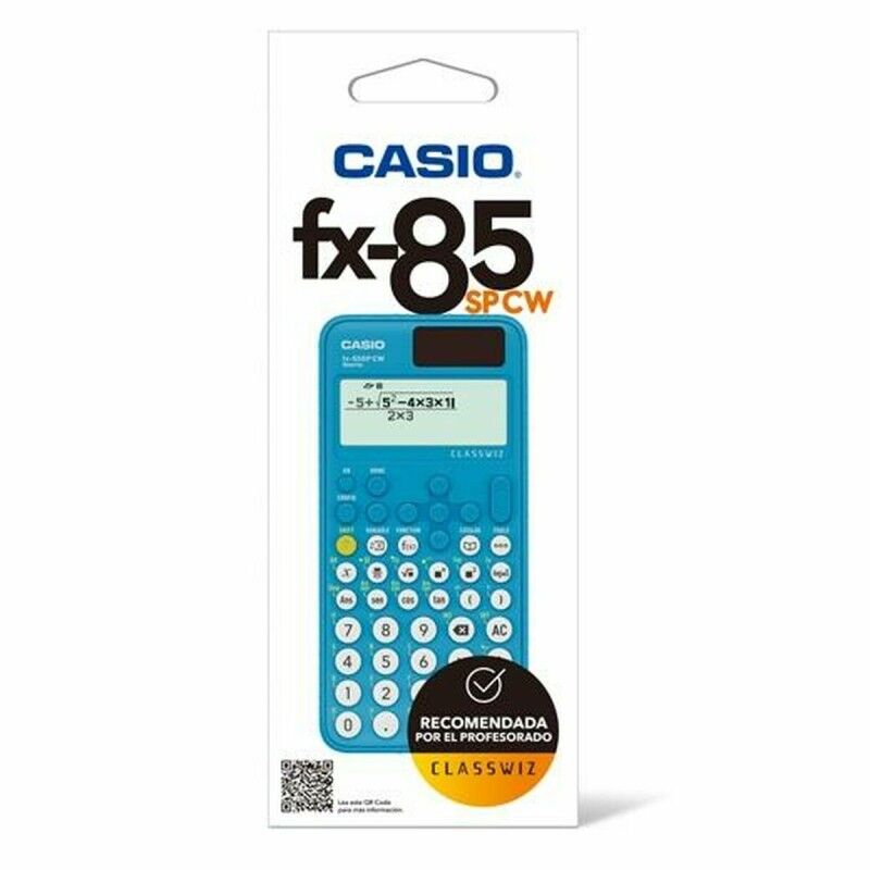 Casio|Calculadora Casio Azul Plástico Casio|Calculadora Casio Azul Plástico