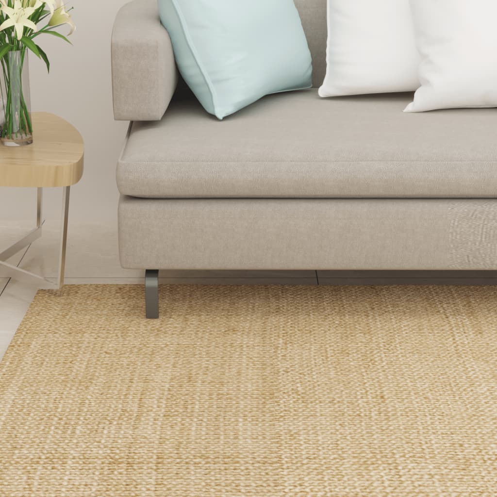 vidaXL Tapete sisal natural 80x350 cm