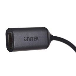 Unitek|Cabo USB-C para HDMI Unitek V1420A Preto 15 cm