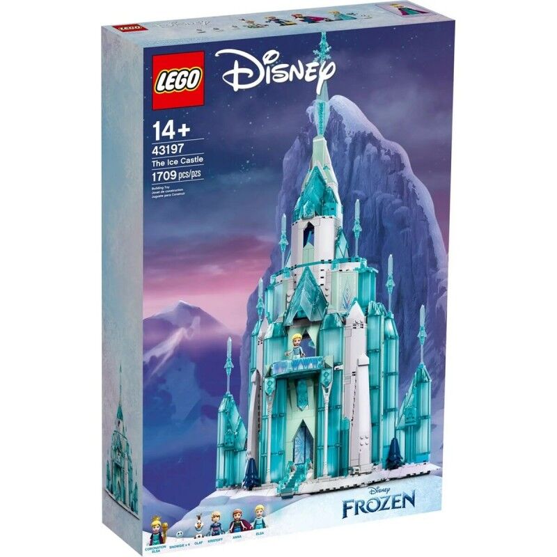 Lego|Jogo de Construção Lego 43197 Frozen - The Ice Castle 1709 Peças