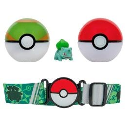 Pokémon|Figuras de Ação Pokémon Clip belt 'N' Go - Bulbasaur 5 cm
