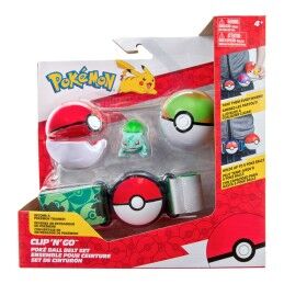 Pokémon|Figuras de Ação Pokémon Clip belt 'N' Go - Bulbasaur 5 cm