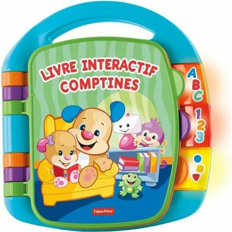 Fisher-Price|Brinquedo de bebé Fisher-Price Interactive Book Nursery Rhymes Puppy Fisher-Price|Brinquedo de bebé Fisher-Price Interactive Book Nursery Rhymes Puppy