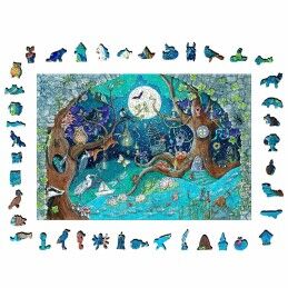 Ravensburger|Puzzle Ravensburger 17516 Fantasy Forest Madeira 500 Peças