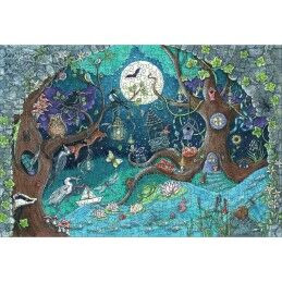 Ravensburger|Puzzle Ravensburger 17516 Fantasy Forest Madeira 500 Peças