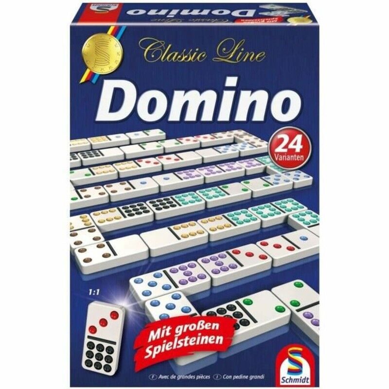 Schmidt Spiele|Dominó Schmidt Spiele Classic Line Multicolor