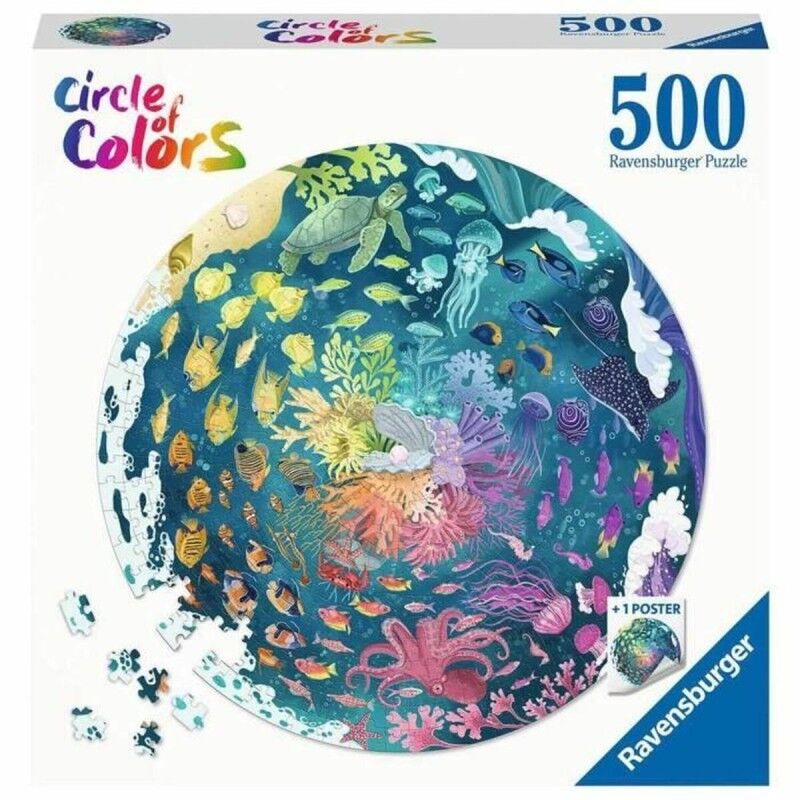 Ravensburger|Puzzle Ravensburger 17170 Oceano 500 Peças Ravensburger|Puzzle Ravensburger 17170 Oceano 500 Peças