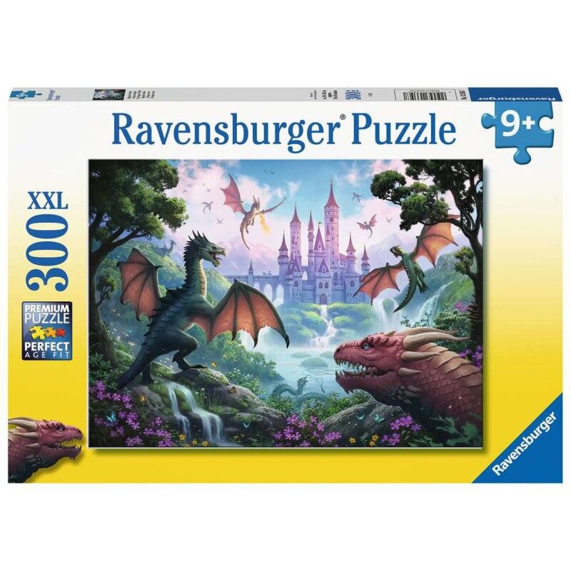 Ravensburger|Puzzle Ravensburger 13356 The Dragon's Wrath XXL 300 Peças